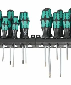 Wera 105630 14 Piece Kraftform Laser Tip Screwdriver Set PZ/PH/SL/TX -Screwdriver And Bits Shop 146318816