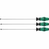 Wera 347735 Kraftform Plus Extra Long 3 Piece Screwdriver Set