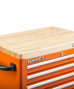 Bahco 1470KXL-ACTW Chestnut Worktop For 1475K &amp; 1485K Roller Cabinet Trolley