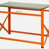 Bahco 1495FWB120TS Galvanized Top Foldable Workbench 1200mm Long -Screwdriver And Bits Shop 1495FWBTS orange 1