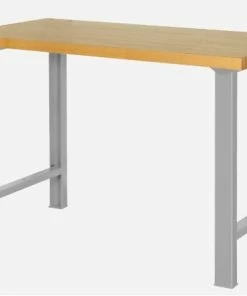 Bahco 1495WB18TWGR Heavy Duty Chestnut Top Workbench Silver 1800mm Long