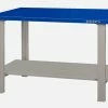 Bahco 1495WB15TSBLBT Heavy Duty Steel Top Workbench Blue 1500mm Long