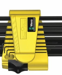 Wera 021728 13 Piece Ball End Hex-Plus Hexagon Allen Key Set Imperial 0.05"-3/8" AF