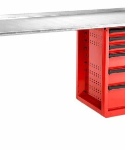Facom 2000.ROLL6M3G 2 Metre 6 Drawer Roll Workbench With Steel Top