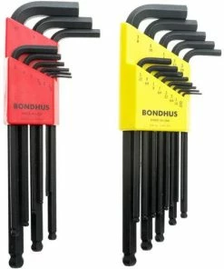 Bondhus Tools Bondhus (USA) 20199 22 Piece Long Ball End Hexagon Key Sets Metric &amp; Imperial