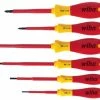 Wiha 25477 6 Piece SoftFinish® VDE Slot & Pozi Screwdriver Set 1 Wiha 25477 6 Piece SoftFinish® VDE Slot & Pozi Screwdriver Set -Screwdriver And Bits Shop 25477