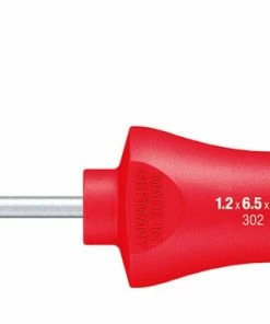 Wiha 00697 302 Soft Finish Slotted Screwdriver 4.5 X 125mm
