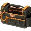 Bahco 3100TB Hard Base Open Tote Tool Bag 450mm 17" -Screwdriver And Bits Shop 3100TB