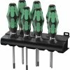 Wera 320540 Kraftform Plus 7 Piece Screwdriver Set PZ/PH/SL/TX