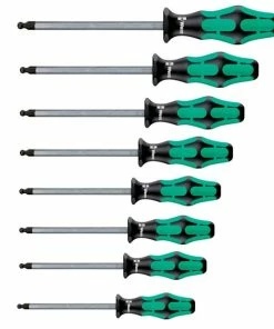 Wera 352 8 Piece Ball End Hexagon (Allen) Screwdriver Set 1.5-8mm