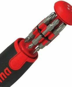 Wiha 38600 1/4" LiftUp 25 Piece Magazine Bit Holder Screwdriver &amp; Bits Set -Screwdriver And Bits Shop 38600 1