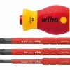 Wiha 41230 3 Piece SlimVario®Stubby VDE Interchangeable Screwdriver Phillips, Slot & Terminal Set 2 Wiha 41230 3 Piece SlimVario®Stubby VDE Interchangeable Screwdriver Phillips, Slot & Terminal Set -Screwdriver And Bits Shop 41230
