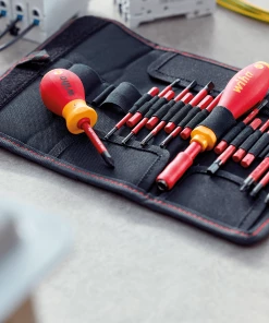 Wiha 41231 18 Piece SlimVario® Soft Finish VDE Interchangeable Screwdriver & Bit Set 7 Wiha 41231 18 Piece SlimVario® Soft Finish VDE Interchangeable Screwdriver & Bit Set -Screwdriver And Bits Shop 412312