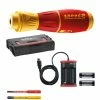 Wiha 44318 SpeedE II 7 Piece VDE Insulated Electric E-Screwdriver Set -Screwdriver And Bits Shop 44318