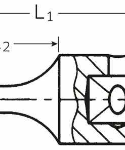 Stahlwille 44KTX 1/4" Drive Torx Screwdriver Bit Socket T25 -Screwdriver And Bits Shop 44KTX 2