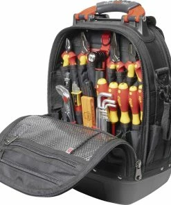 Wiha 45153 Veto Pro Pac Tool Backpack Set L Electric 26 Piece VDE Tool Kit