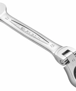 Facom MODM.467FJU8 8 Piece Imperial Flexi-Head Ratchet Combination Spanner Set Supplied In Foam Module Tray 5/16" - 3/4" AF -Screwdriver And Bits Shop 467F.