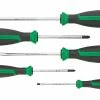 Stahlwille Stahwille 4686 5 Piece Slotted And Pozidriv Screwdriver Set