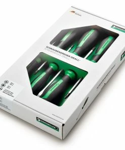 Stahlwille 4698 7 Piece DRALL+ Phillips, Pozi And Slotted Screwdriver Set
