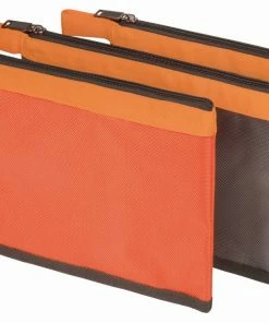 Bahco 4750FB7-02 3 Pocket Storage Zipper Pouch Bag Case - Large