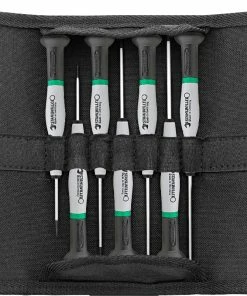 Stahlwille 4797 7 Piece Electronics Micro Precision Slotted &amp; Phillips Screwdriver Set