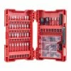 Milwaukee 4932471587 70 Piece Shockwave Impact Duty 1/4" Screwdriver Bit Set -Screwdriver And Bits Shop 4932471587