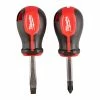 Milwaukee 4932471810 2 Piece Tri-Lobe Stubby Screwdriver Set