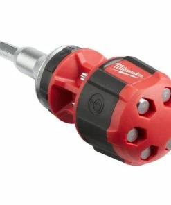 Milwaukee 4932471868 8in1 Compact Multibit Stubby Hand Bit Screwdriver Universal -Screwdriver And Bits Shop 4932471868 3
