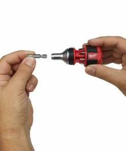 Milwaukee 4932471868 8in1 Compact Multibit Stubby Hand Bit Screwdriver Universal -Screwdriver And Bits Shop 4932471868 4