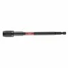 Milwaukee 4932472067 1/4" Shockwave Impact Duty Locking Bit Holder 152mm -Screwdriver And Bits Shop 4932472067 Hero 1