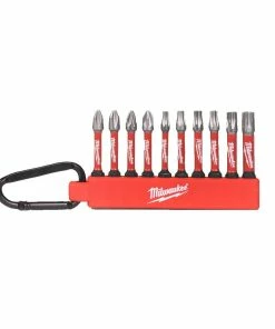 Milwaukee 4932480941 Shockwave Screwdriver Drill Bit Set Carabiner Pozi &amp; Torx