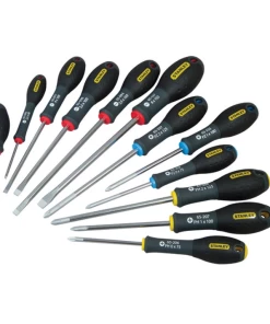 Stanley FatMax 5-65-426 12 Piece Screwdriver Set Slotted, Pozi & Phillips