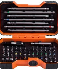 Bahco 59/S54BC 54 Piece Screwdriver Bit Set &amp; Magnetic Bit Holder