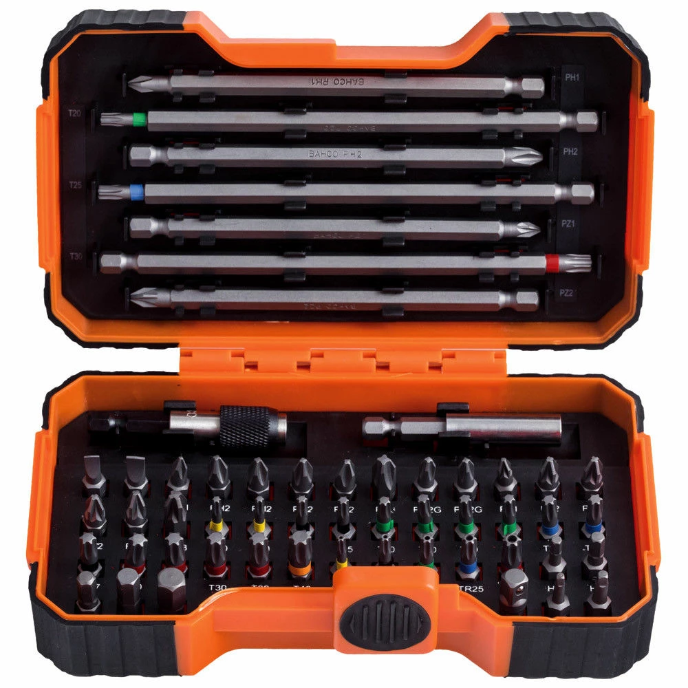 Bahco 59/S54BC 54 Piece Screwdriver Bit Set & Magnetic Bit Holder 3 Bahco 59/S54BC 54 Piece Screwdriver Bit Set & Magnetic Bit Holder