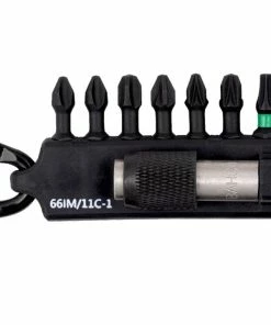 Bahco 66IM/11C-1 11 Piece 1/4" Impact Screwdriver Bit Set Pozi/Phillips/Torx + Bit Holder