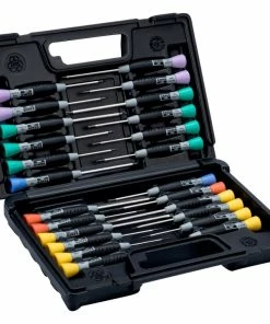 Bahco 706-5 24 Piece Micro Precision Screwdriver Set SL/PH/PZ/TX/HX