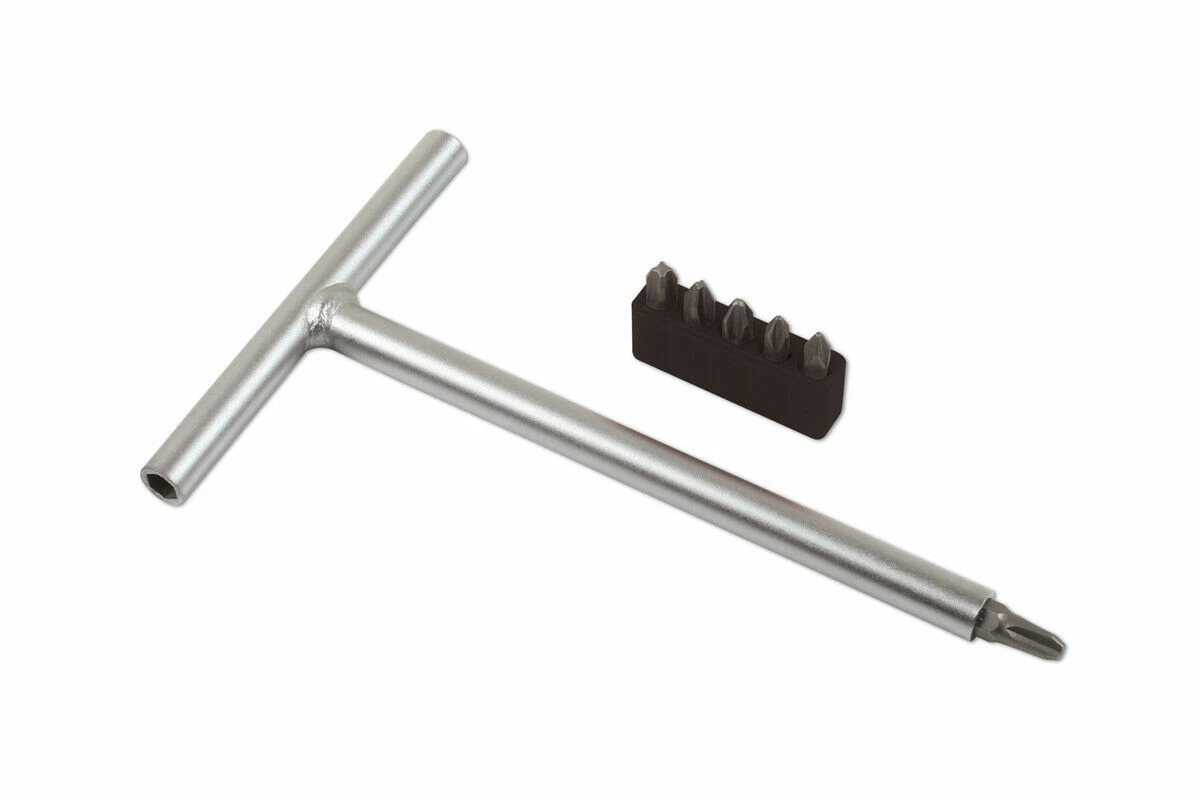 Laser 7520 JIS (Japanese Industrial Standard) T Handle Screwdriver Bit Set - Motorcycle 4 Laser 7520 JIS (Japanese Industrial Standard) T Handle Screwdriver Bit Set - Motorcycle - Image 2