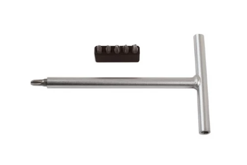 Laser 7520 JIS (Japanese Industrial Standard) T Handle Screwdriver Bit Set - Motorcycle 3 Laser 7520 JIS (Japanese Industrial Standard) T Handle Screwdriver Bit Set - Motorcycle