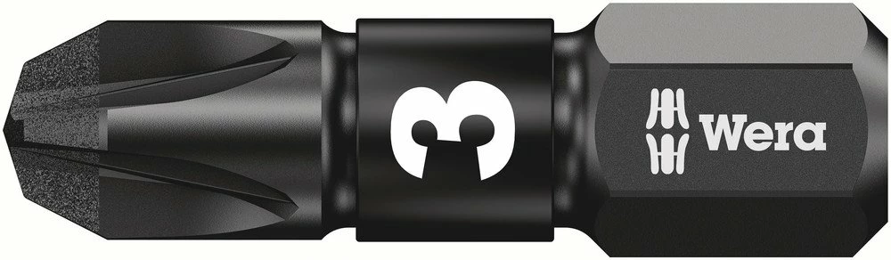 Wera 057622 855/1 IMP DC Pozi Impaktor Bits PZ3 X 25 Mm (Pack Of 10) 3 Wera 057622 855/1 IMP DC Pozi Impaktor Bits PZ3 X 25 Mm (Pack Of 10)