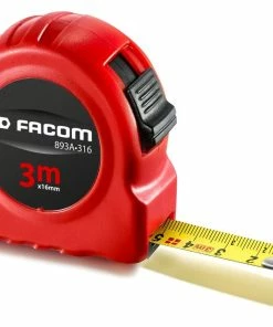 Facom MODM.603F Hacksaw, Tape Measure &amp; File Set Supplied In Foam Module Tray -Screwdriver And Bits Shop 893A.316