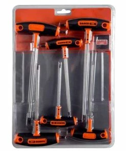Bahco 903T-2 6 Piece T-Handle Torx Key Set T10-T40