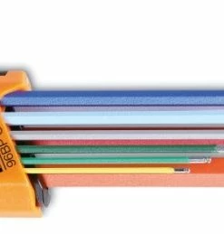 Beta 96BP-CL/SC9 9 Piece Multi Colour Ball End Hexagon (Allen) Key Set 1.5-10mm