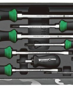 Stahlwille 4693/9 9 Piece DRALL+ Slotted &amp; Phillips Screwdriver Set