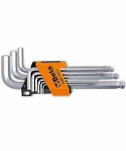 Beta Tools Beta T48 12 Piece Stubby Ratcheting Spanner &amp; Hexagon Key Set In Plastic Module Tray -Screwdriver And Bits Shop 96bpc sc9