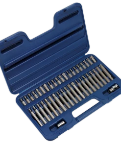 Sealey AK219 42 Piece Mechanics Bit Set Torx/Hexagon/XZN/Spline 3/8" &amp; 1/2" Drives