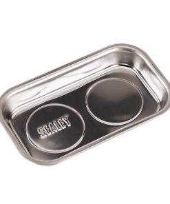 Sealey Tools AK2312 Large Magnetic Parts Collection Tray 240 X 140mm - 2 Magnets