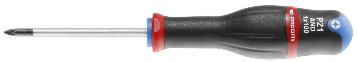 Facom AND1X250 Protwist Extra Long Pozi Screwdriver PZ.1 X 250mm 3 Facom AND1X250 Protwist Extra Long Pozi Screwdriver PZ.1 X 250mm