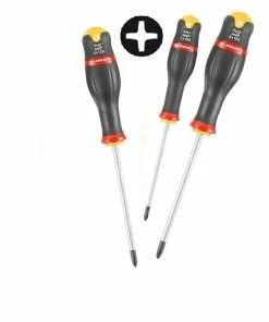 Facom ANP.J3 Protwist® 3 Piece Phillips Screwdriver Set - PH1, 2 &amp; 3