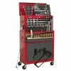 Sealey AP2200BBCOMBO 6 Drawer Top Chest & Roll Cab With 128 Pce Tool Kit 2 Sealey AP2200BBCOMBO 6 Drawer Top Chest & Roll Cab With 128 Pce Tool Kit -Screwdriver And Bits Shop AP2200BBCOMBO