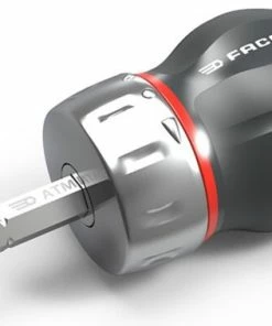 Facom ATCL.S14 9 Piece Stubby Screwdriver Bit Holder Ratchet Handle Set -Screwdriver And Bits Shop ATCL.S 1jpg